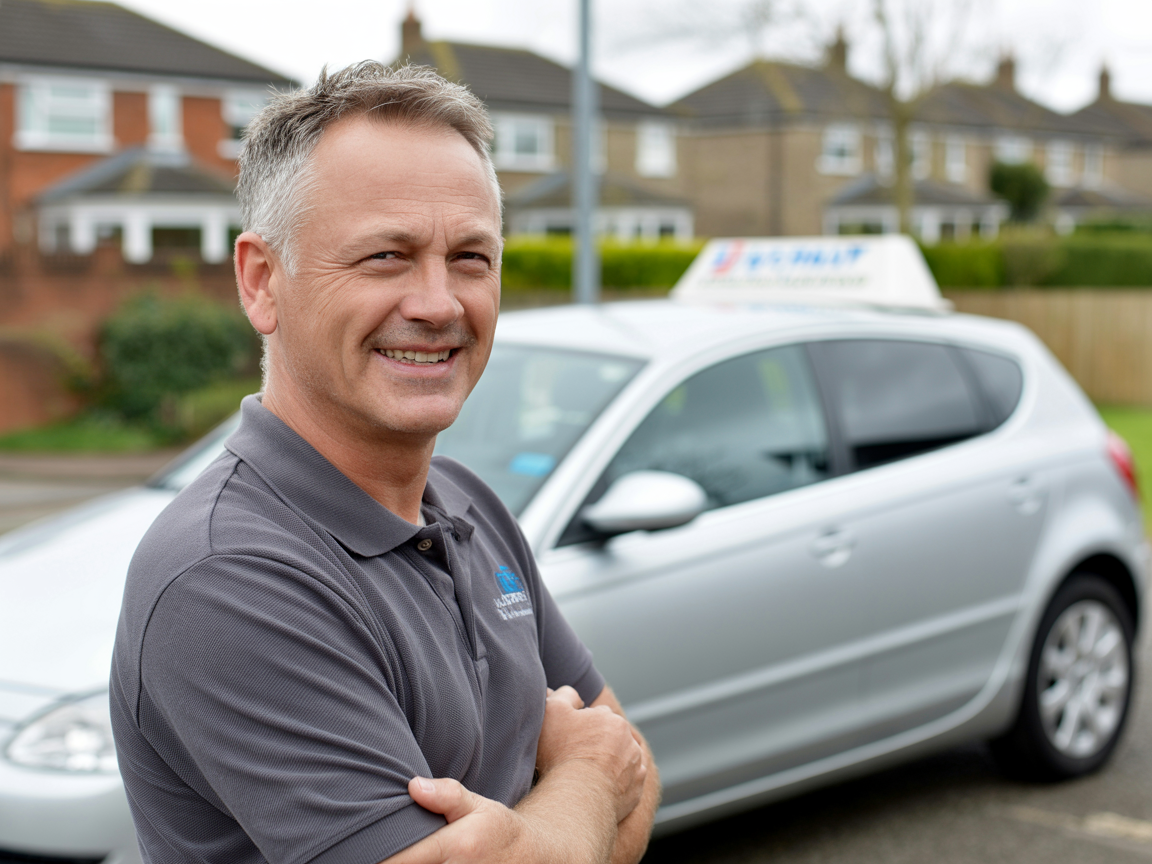 Andy Nagle - DVSA Approved Driving Instructor with his modern dual-control car
